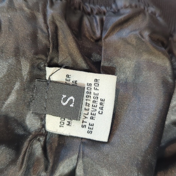 Black Bomber Jacket - Picture 4 of 4